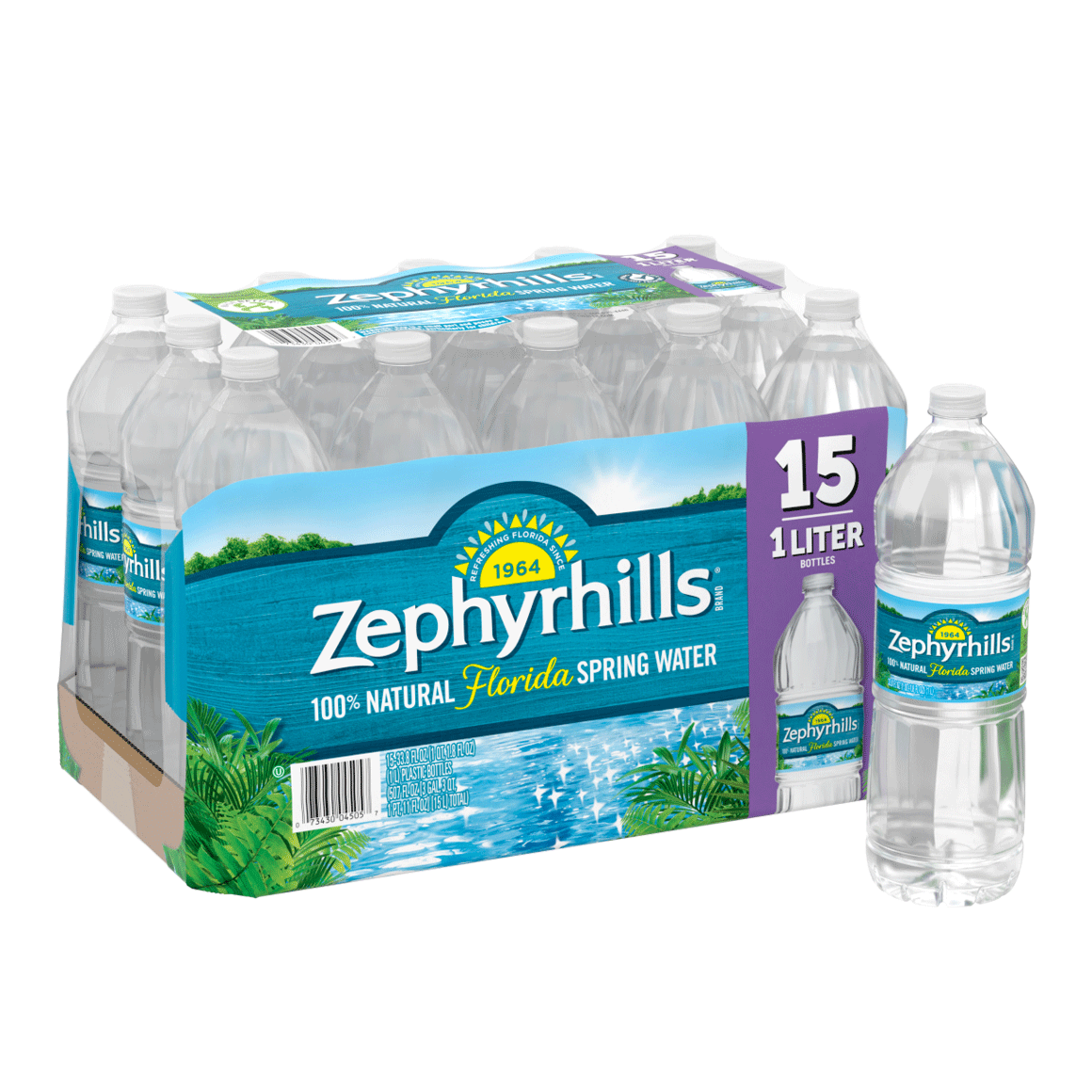 Zephyrhills Water 1 Liter 15 CT Revo Wholesale LLC