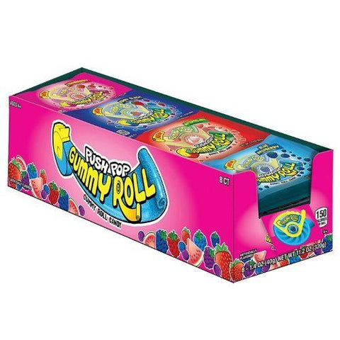 Topps Push Pop gummy Roll 8ct