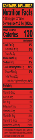 Arizona Caution Energy Drink Fruit Punch 24ct