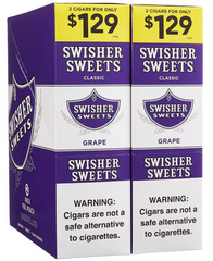 Swisher Sweet Cig Grape 2 For $1.19 2/30ct