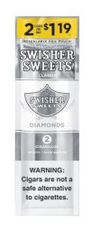 Swisher Sweet Cig Diamond 2 For $1.19 2/30ct