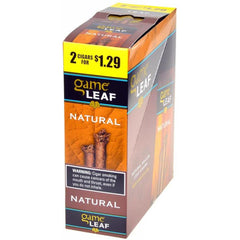 Game Leaf Natural (2/$1.29) 2PK 15ct