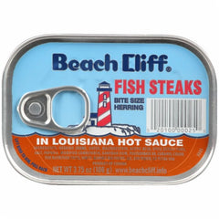 Beach Cliff Fish Steaks in LOUSIANA Hot Sauce 18/3.75 oz