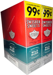 Swisher Sweet Cig WILD RUSH 2/$.99 30ct