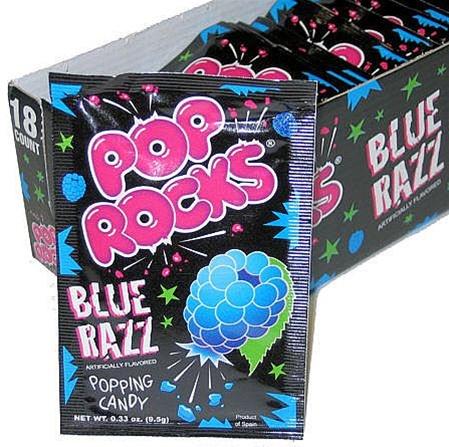 Pop Rocks Blue Raspberry 24ct | Revo Wholesale LLC