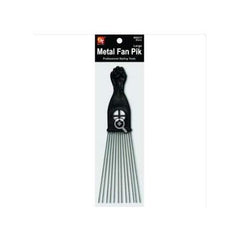 Metal Hair Pick Fan 12 CT # BRC35
