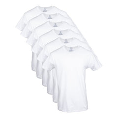 White T-Shirts Small Cottonet 6ct