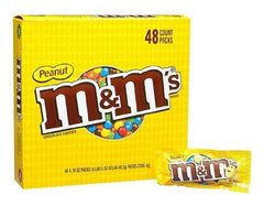 M&M Peanut Chocolate (yellow) 48ct