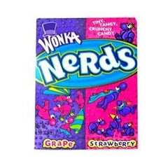 Wonka Nerds Grape Strawberry 36ct