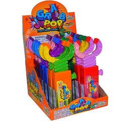 Kidsmania Grab Pop Robot Arm Lollipops 12ct