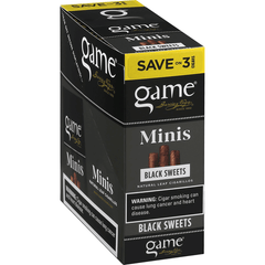 Game Minis Black Sweets (3/$1.29) 3PK 15ct