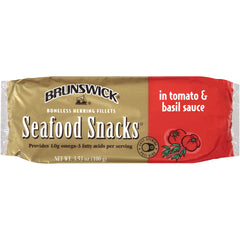 Brunswick Sardines Tomato & Basil 18/3.75 oz