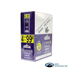 Clipper Cigarillos GRAPE 4/$.99-15 CT