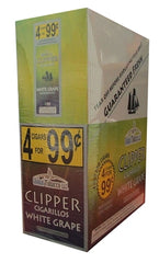 Clipper Cigarillos WHITE GRAPE 4/$.99/15 CT