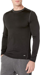Thermal Long Sleeve Black Small Cottonet 6ct