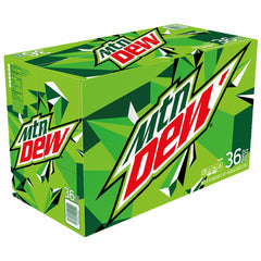 MOUNTAIN DEW Cans 36ct