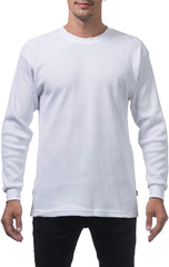 Thermal Long Sleeve White 2X Cottonet 6ct