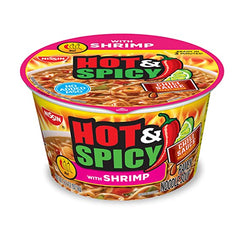 Nissan Noodles Hot & Spicy "SHRIMP Flavor" 6/3.36 OZ