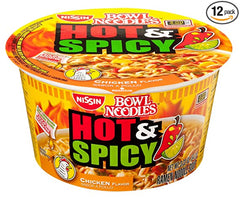 Nissan Noodles Hot & Spicy "Chicken Flavor" 6/3.36 OZ