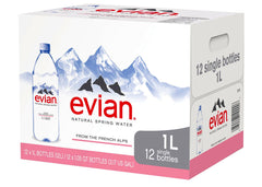 Evian water 12/ 1L