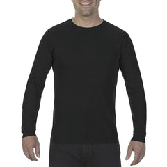 Thermal Long Sleeve Black Medium Cottonet 6ct