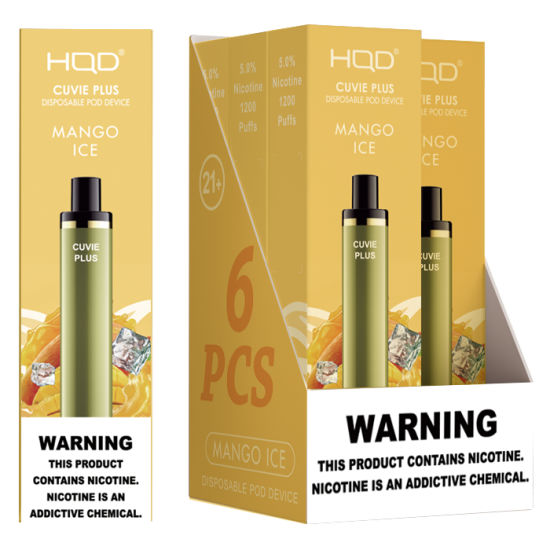 HQD CUVIE PLUS 5% PINEAPPLE (6 PODS) | Revo Wholesale LLC HQD CUVIE PLUS 5% PINEAPPLE (6 PODS) | Revo Wholesale LLC