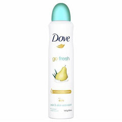 DOVE Spray Deodorant 6 oz (150 ml)- Pear & Aloe 6pk