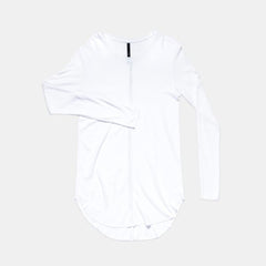 Thermal Long Sleeve White Medium Cottonet 6ct