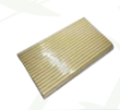 Bamboo Fiber Paper Straw 10 x 240mm 50pcs 200 packs 10K carton