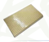 Bamboo Fiber Paper Straw 6 x 200mm 50pcs 200 packs 10K carton