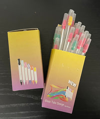 Sketch Pens - Glass Tube Design 36ct
