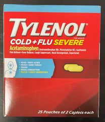Tylenol Cold & Flu Severe 2pk/25ct