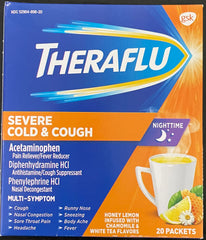 Theraflu Severe Cold & Cough - Nighttime 20pk