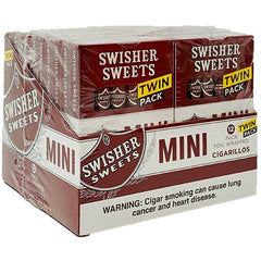 Swisher Swt Mini Cigarillo Reg 10/12 PK (TWIN PACK)