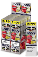 White Owl Cigarillo FF Duos Straw/Lemon (2/.99c) 2PK 30ct