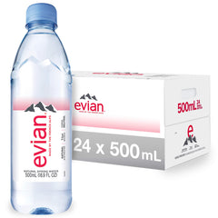Evian water 24/500 ml