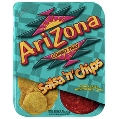 Arizona Salsa & Chips 4.75oz/12ct