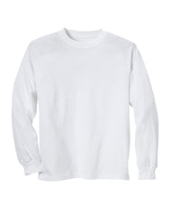 Long Sleeve Shirts White Small 6ct