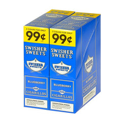 Swisher Sweet cigarillos Optimo Blue 2/.99c 2PK 30ct