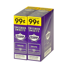 Swisher Sweet Cig Grape 2 For $.99 30ct