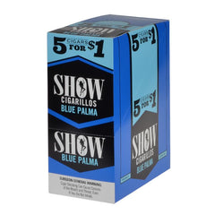 SHOW CIG BLUE PALMA 5 for 3($1) 15 CT