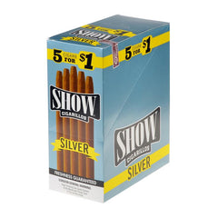 SHOW CIG SILVER 5/$1 PCH 15 CT