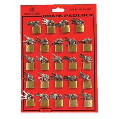 Small Padlocks 20 MM / 24 CT