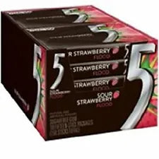 Wrigley's 5 Gum - Strawberry 15pk/10ct