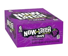 Now & Later Grape 6pk 24ct