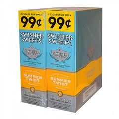 Swisher Sweet Cigarillos Summer Twist FF 2 For $.99 30ct