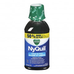 Nyquil Cold & Flu Liquid 4oz/4ct