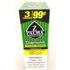 ZPALMA CIGARILLOS (DIAMOND) 3/$.99 PCH 15 CT